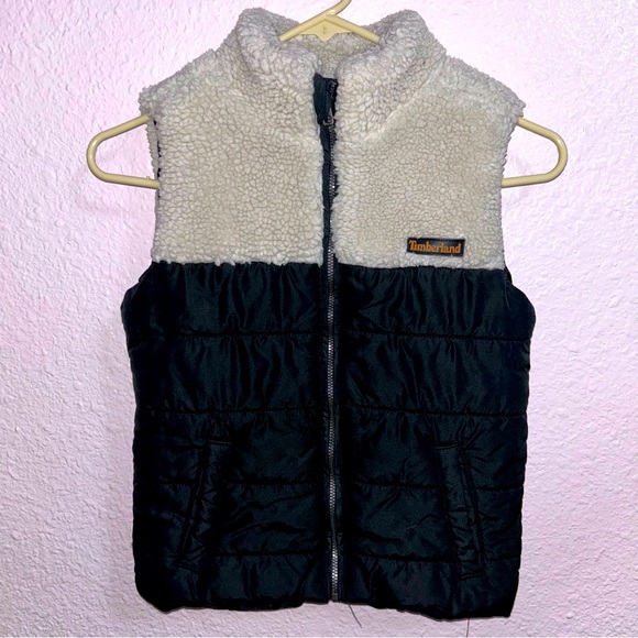 Timberland Other - Timberland Boys 6 Sherpa Puffer Vest
